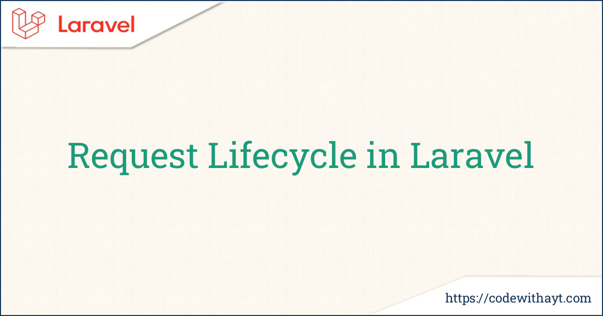 Request Lifecycle in Laravel