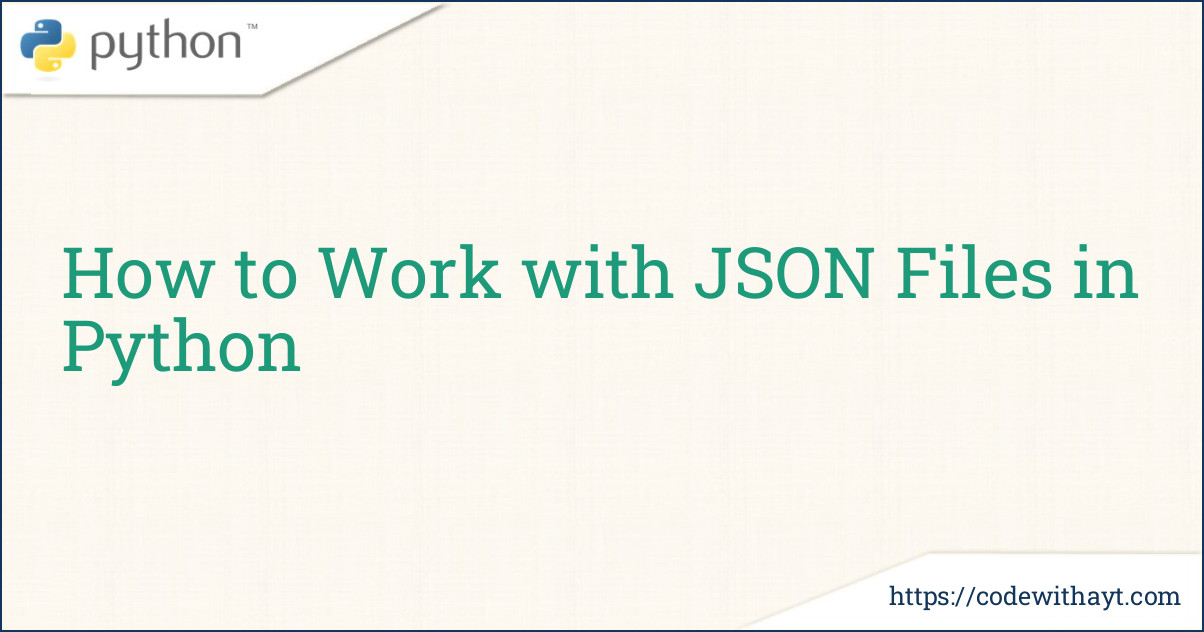 How to Work with JSON Files in Python-image
